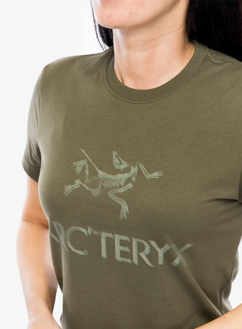 Original Tricou femei bumbac Arcteryx ArcWord Cotton T-Shirt SS - tatsu/forage