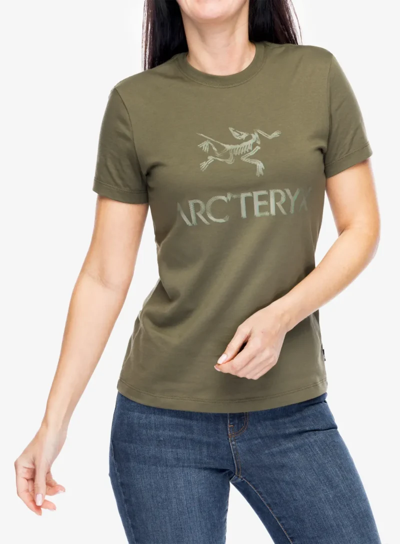 Tricou femei bumbac Arcteryx ArcWord Cotton T-Shirt SS - tatsu/forage