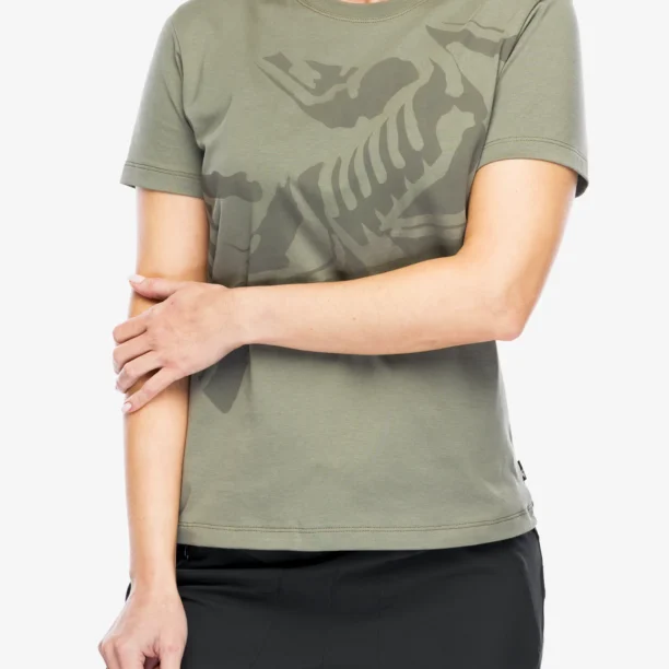 Cumpăra Tricou femei bumbac Arcteryx Bird Cotton T-Shirt - forage