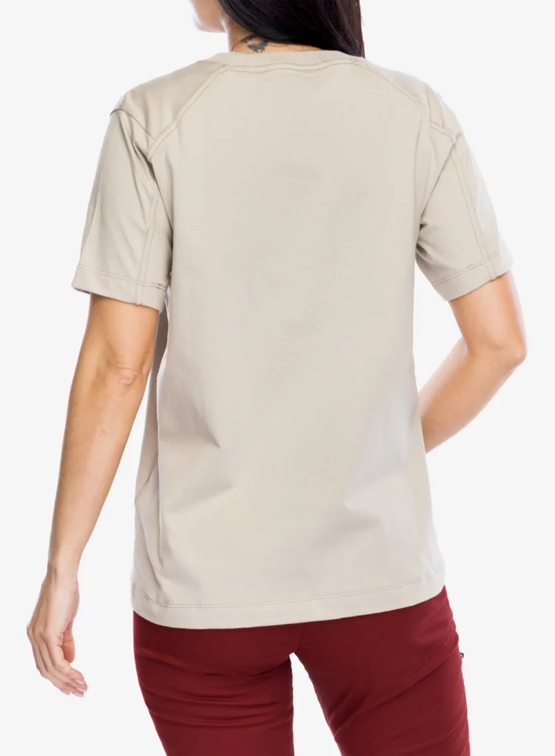 Tricou femei bumbac Arcteryx Kragg Cotton Little Bird Crew SS - rune/solaris preţ