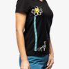 Tricou femei bumbac Edelrid Wo Rope T-Shirt II - flower