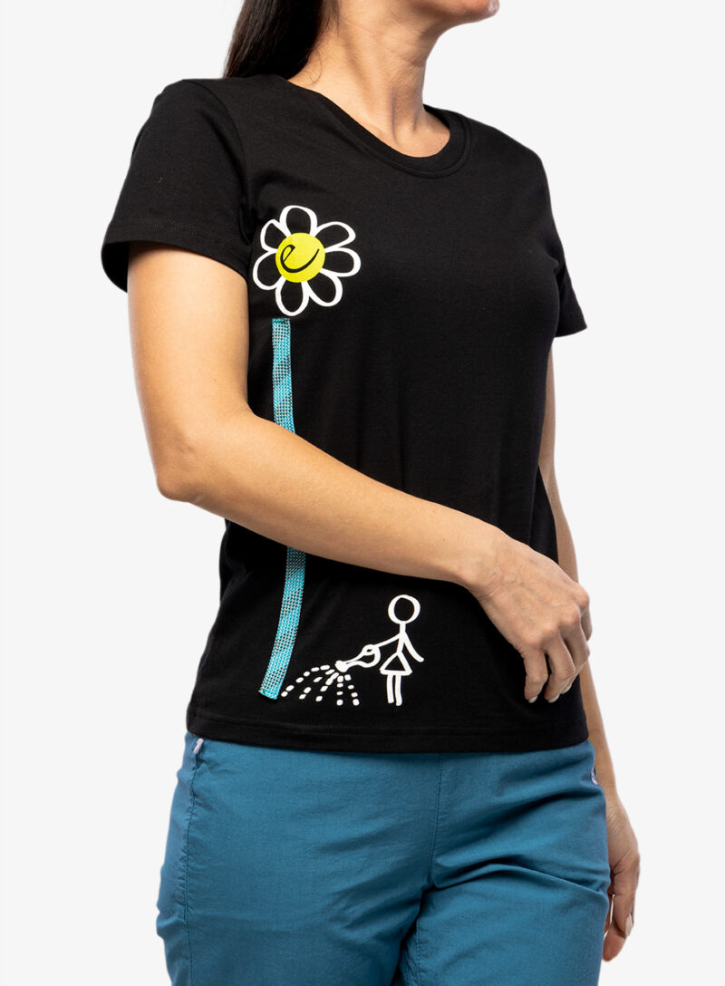 Cumpăra Tricou femei bumbac Edelrid Wo Rope T-Shirt II - flower