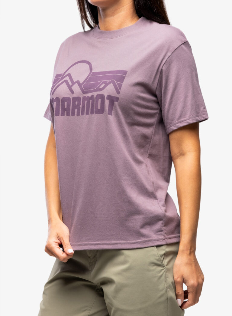 Cumpăra Tricou femei bumbac Marmot Coastal Tee SS - hazy purple