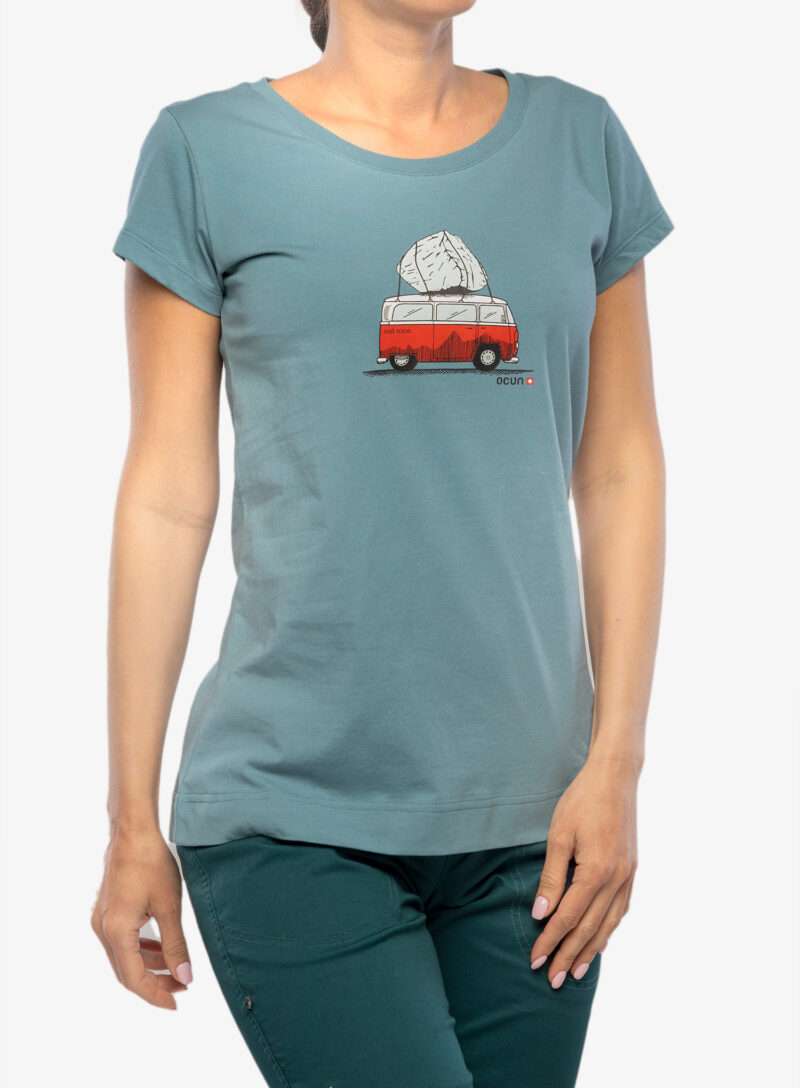 Original Tricou femei bumbac Ocun Classic T Bus-Stone - blue hydro