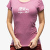 Tricou femei bumbac Ocun Classic T - pink mellow mauve van