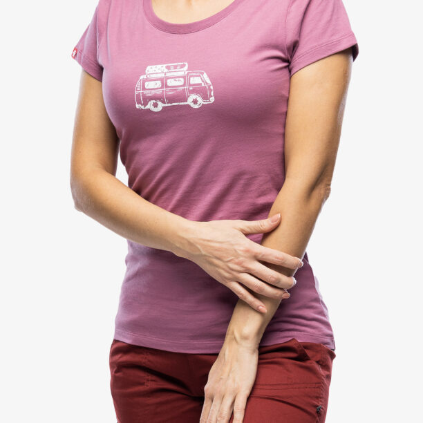 Cumpăra Tricou femei bumbac Ocun Classic T - pink mellow mauve van