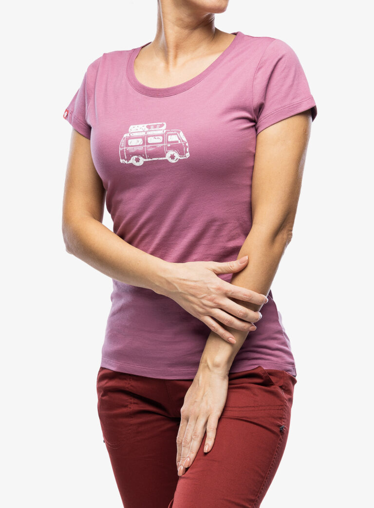 Cumpăra Tricou femei bumbac Ocun Classic T - pink mellow mauve van