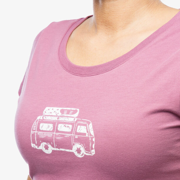 Original Tricou femei bumbac Ocun Classic T - pink mellow mauve van