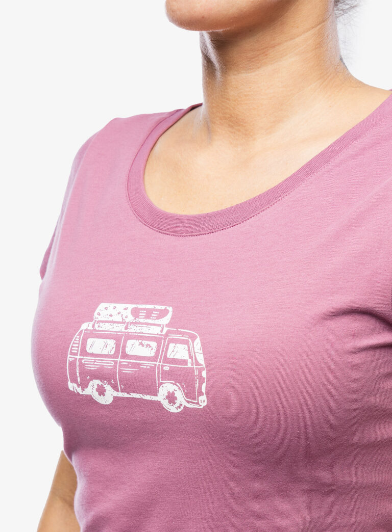 Original Tricou femei bumbac Ocun Classic T - pink mellow mauve van