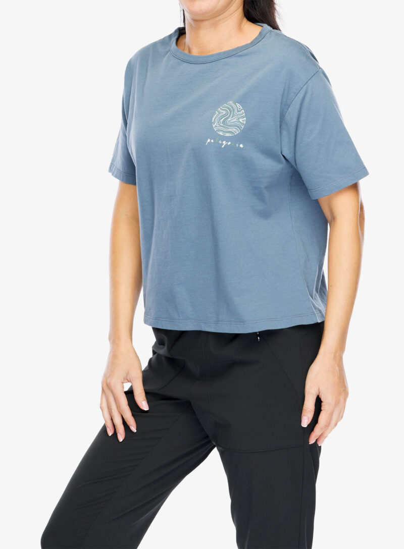 Cumpăra Tricou femei bumbac Patagonia CTA Easy Cut Organic T-Shirt - earth currents utility blue