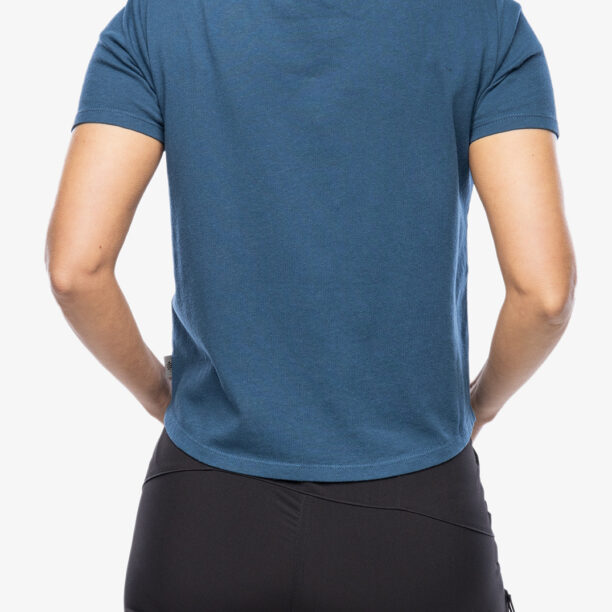 Tricou femei bumbac Royal Robbins Basecamp Boxy Tee - blue teal preţ