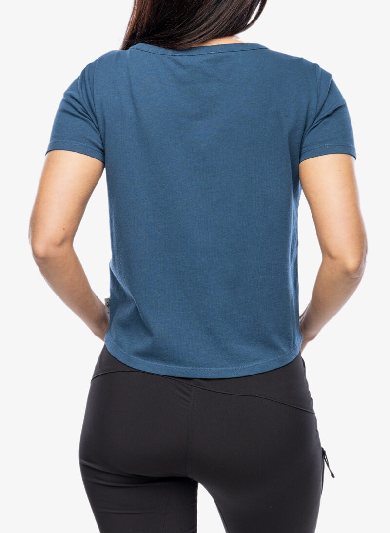 Tricou femei bumbac Royal Robbins Basecamp Boxy Tee - blue teal preţ