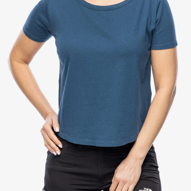 Cumpăra Tricou femei bumbac Royal Robbins Basecamp Boxy Tee - blue teal