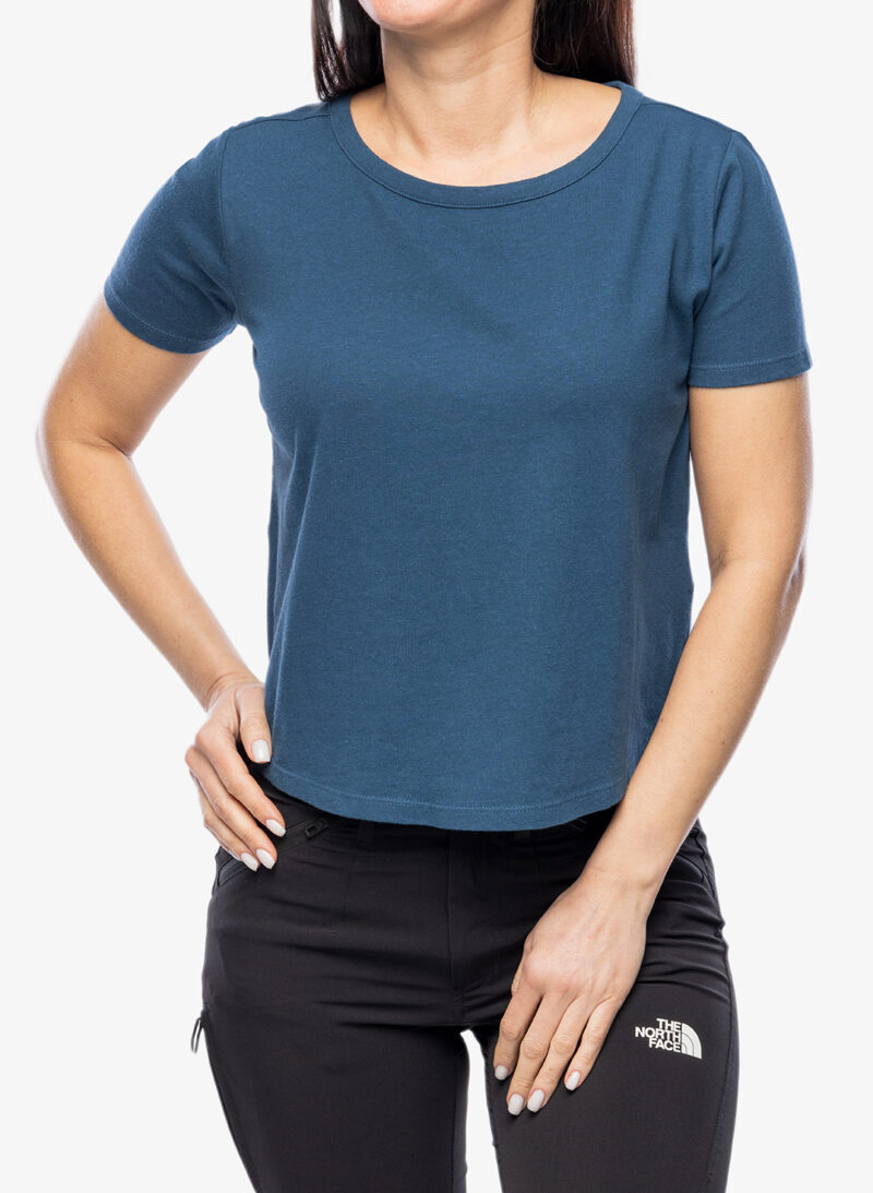 Cumpăra Tricou femei bumbac Royal Robbins Basecamp Boxy Tee - blue teal