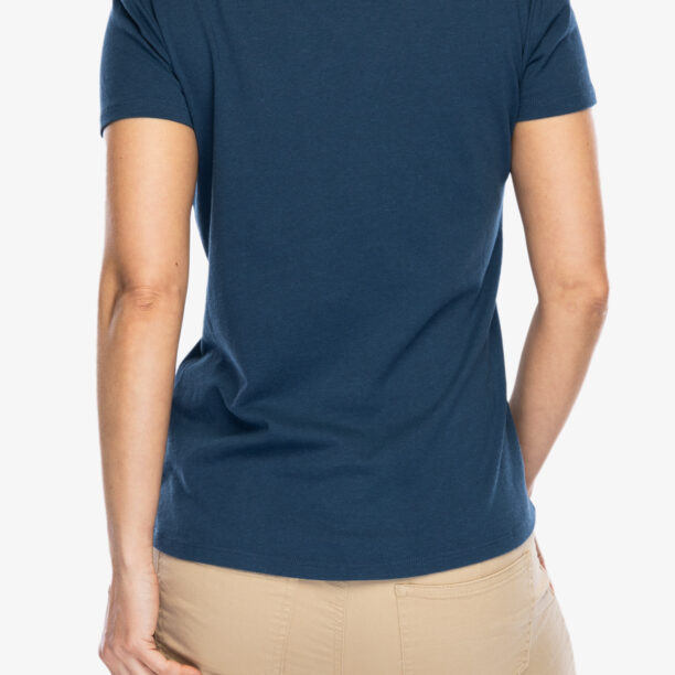 Tricou femei bumbac Royal Robbins Basecamp Tee - blue teal preţ