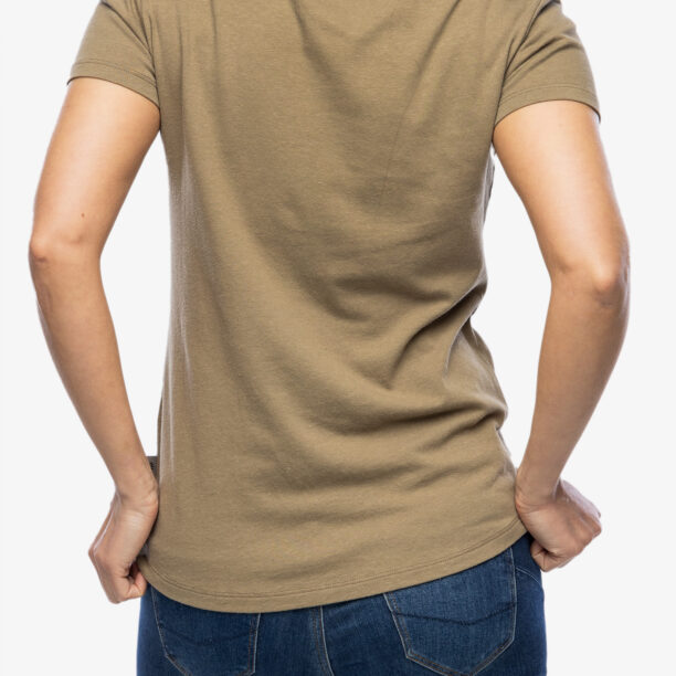 Tricou femei bumbac Royal Robbins Basecamp Tee - covert green preţ