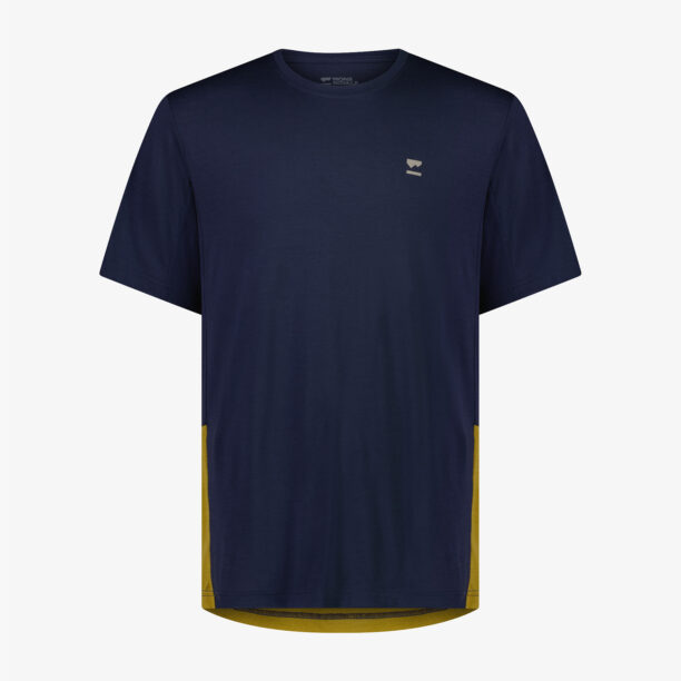 Cumpăra Tricou lana merinos Mons Royale Tarn Merino Shift T-Shirt - cumin/midnight