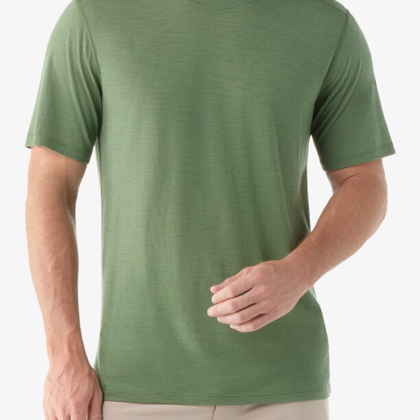 Tricou lana merinos Smartwool Merino Short Sleeve Tee - fern green