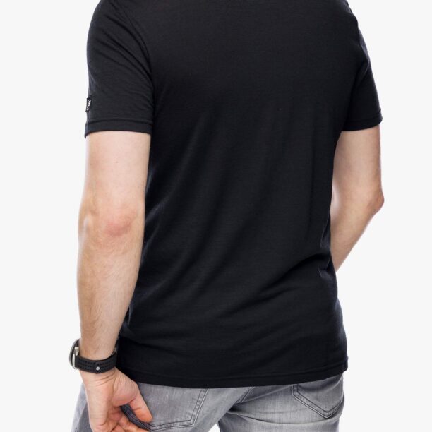 Preţ Tricou lana merinos Super.natural Carabineri Tee - jet black/vapor grey