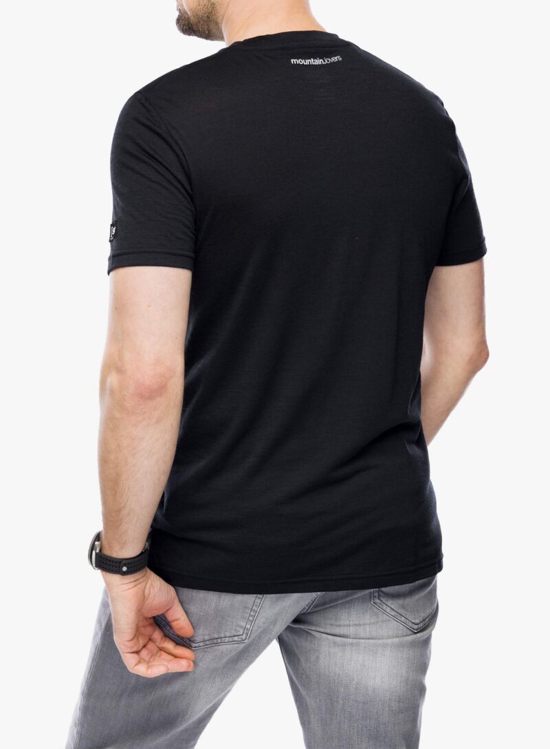 Preţ Tricou lana merinos Super.natural Carabineri Tee - jet black/vapor grey