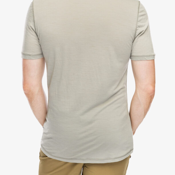 Tricou lana merinos Super.natural Sierra140 Tee - dried sage preţ