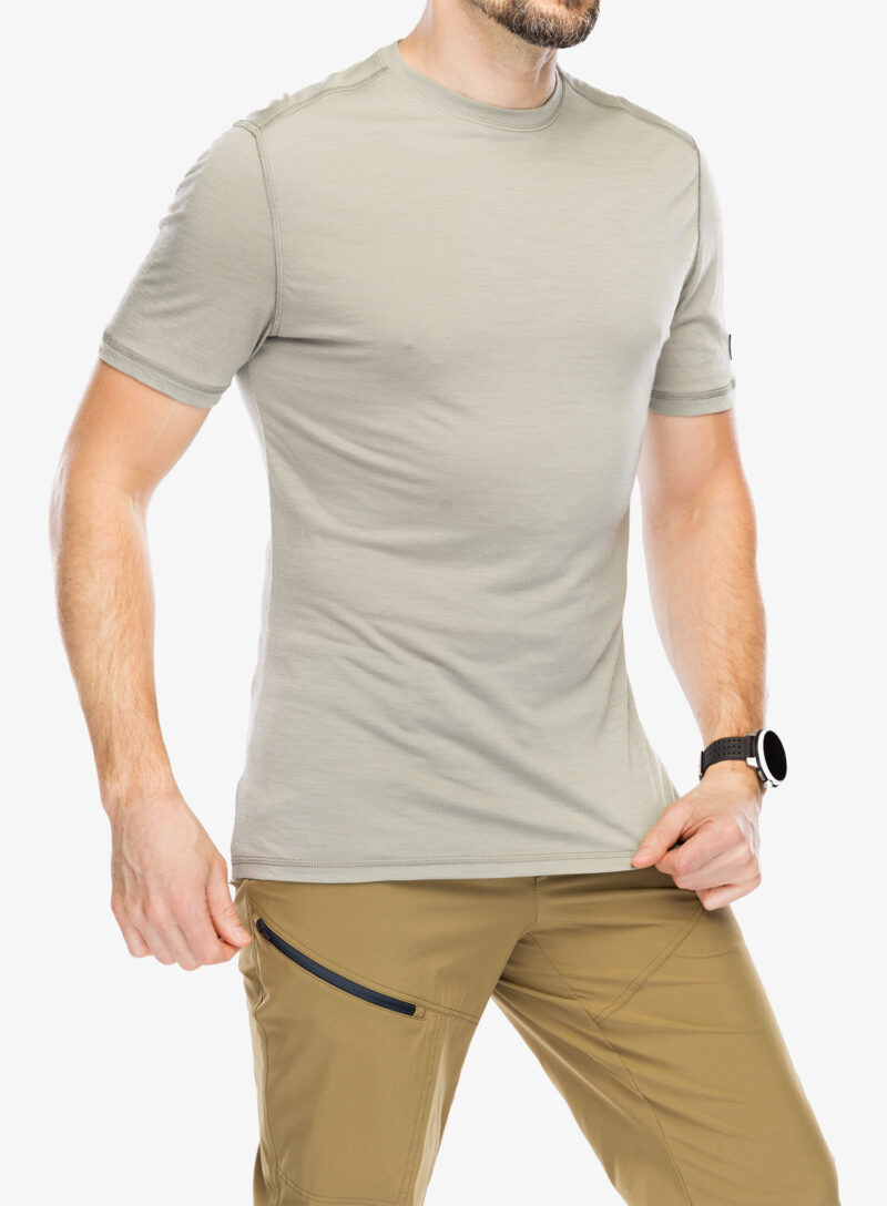 Cumpăra Tricou lana merinos Super.natural Sierra140 Tee - dried sage