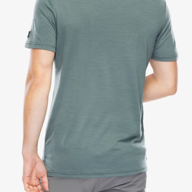 Preţ Tricou lana merinos Super.natural Sn Sailor Tee - b.green/jet black/icy ice