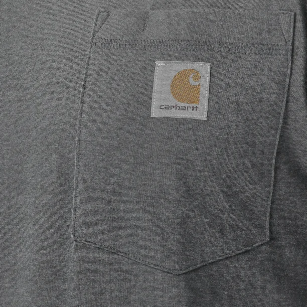 Preţ Tricou maneca lunga Carhartt Force Flex Pocket T-Shirt L/S - carbon heather