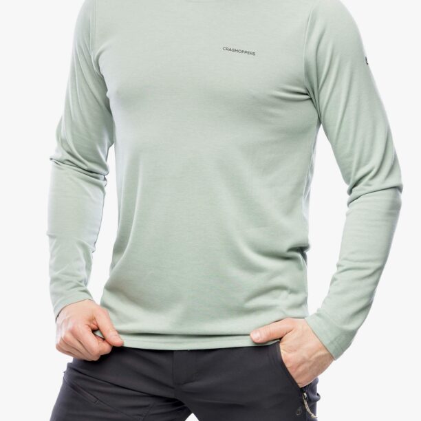 Tricou maneca lunga Craghoppers NosiLife Abel LS T-Shirt - lichen green