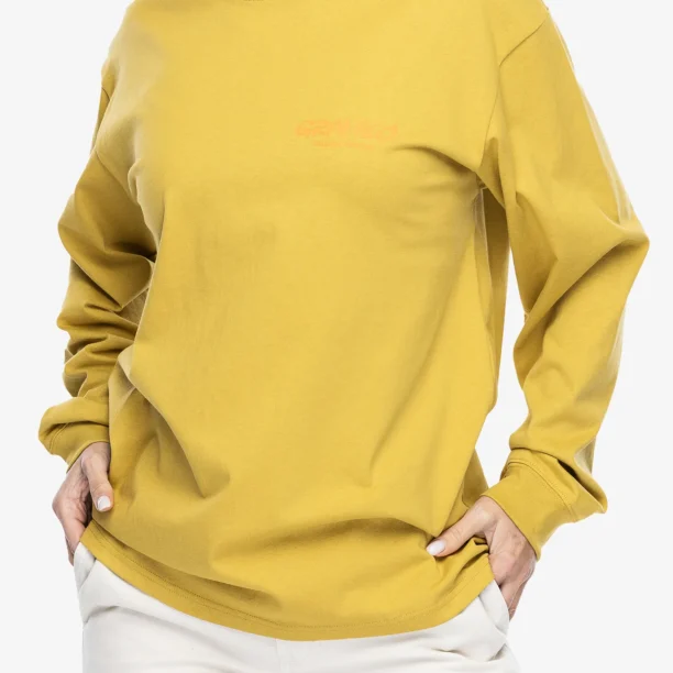 Tricou maneca lunga Gramicci Original Freedom LS Tee - deep yellow preţ