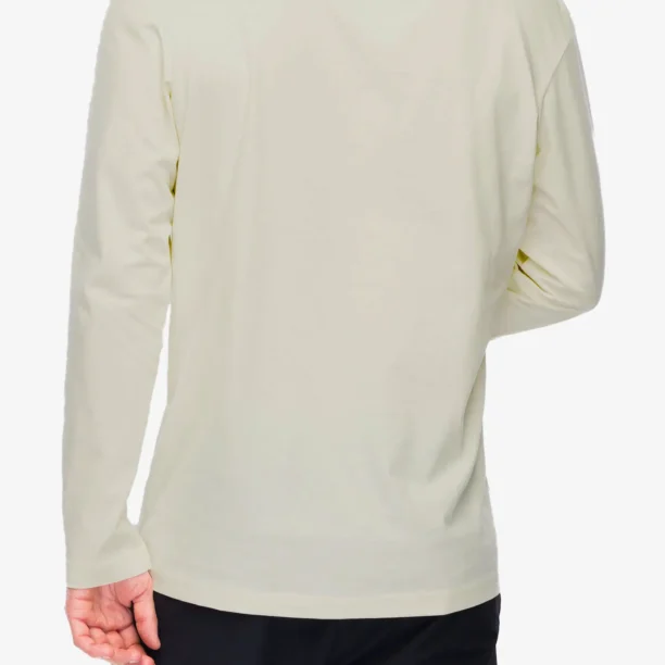 Tricou maneca lunga Jack Wolfskin Essential Longsleeve - panna cotta preţ