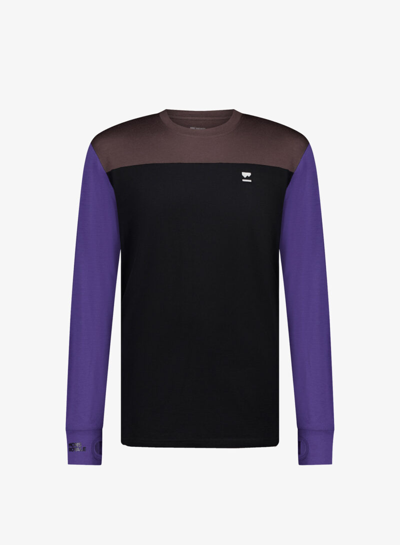 Cumpăra Tricou maneca lunga Mons Royale Yotei LS - violet/cedar/black