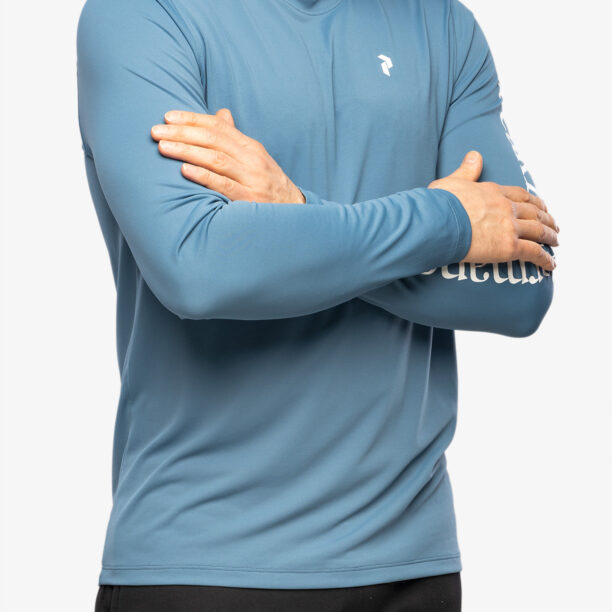 Original Tricou maneca lunga Peak Performance Alum Light Long Sleeve - shallow