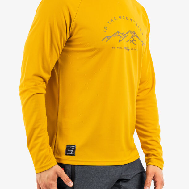 Cumpăra Tricou maneca lunga Rocday Mount - yellow