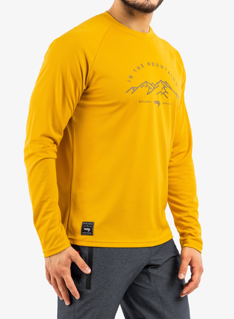 Cumpăra Tricou maneca lunga Rocday Mount - yellow