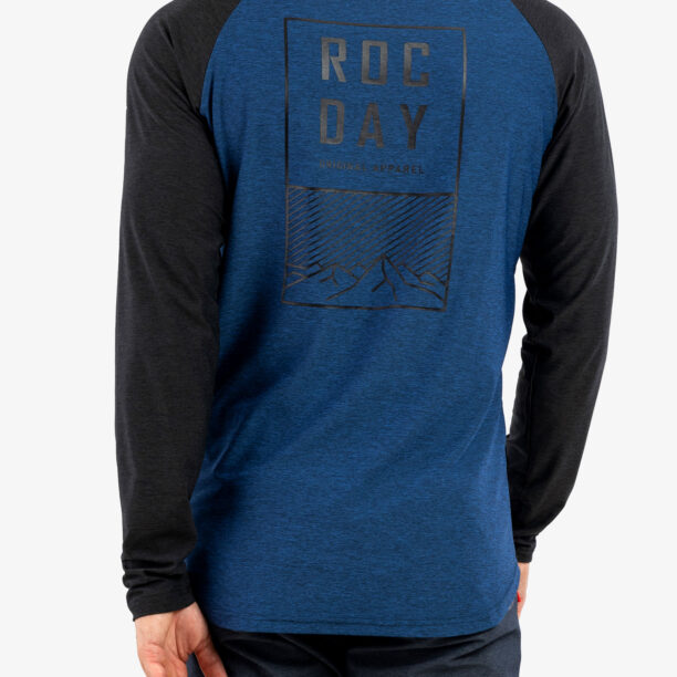 Preţ Tricou maneca lunga Rocday Stage - black/blue