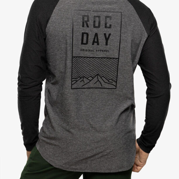 Tricou maneca lunga Rocday Stage - black/grey preţ