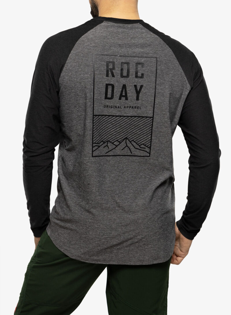 Tricou maneca lunga Rocday Stage - black/grey preţ