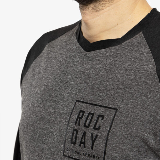 Original Tricou maneca lunga Rocday Stage - black/grey