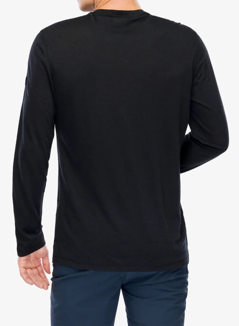 Tricou maneca lunga Super.natural Well Equipped Ls - jet black/vapor grey preţ