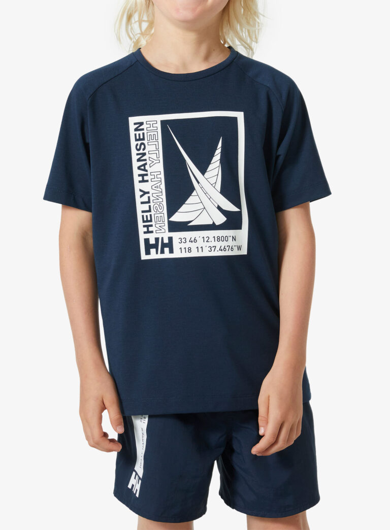 Tricou pentru copii Helly Hansen Port T-Shirt - navy