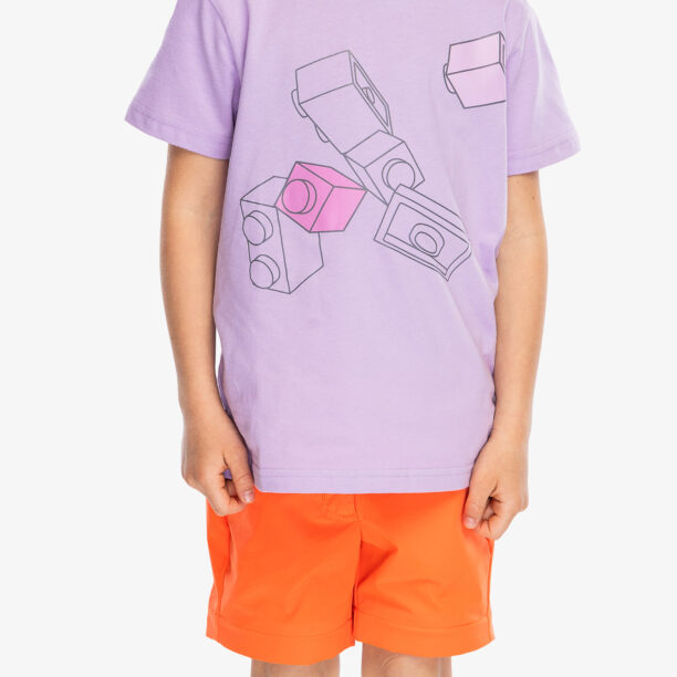 Tricou pentru copii LEGO LW Tano 204 - light purple