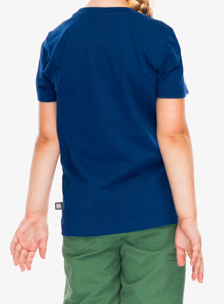 Tricou pentru copii LEGO LW Tano 208 - dark blue preţ