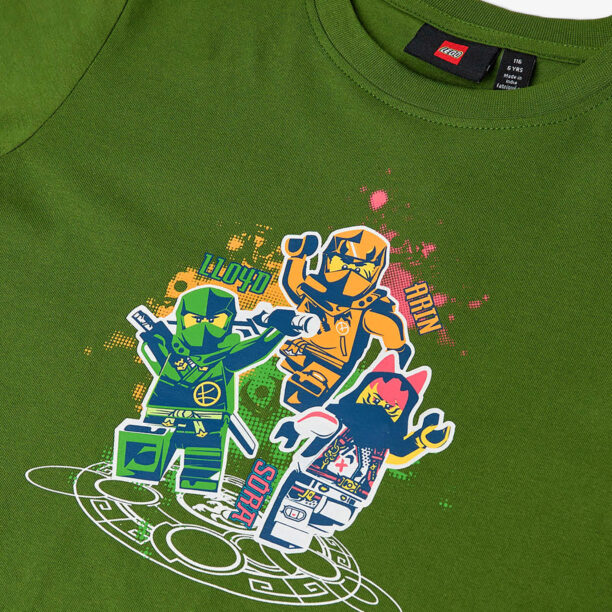 Cumpăra Tricou pentru copii LEGO LW Tano 208 - twist of lime