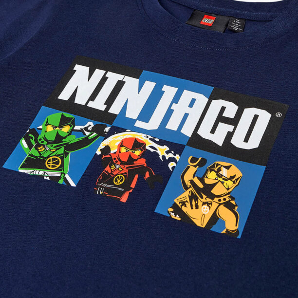 Cumpăra Tricou pentru copii LEGO LW Tano 315 - dark navy