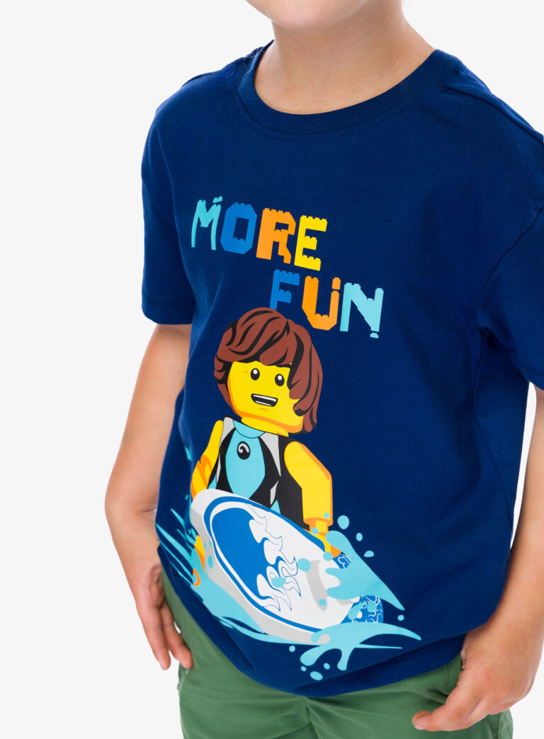 Tricou pentru copii LEGO LW Tano 317 - dark blue - imagine 6