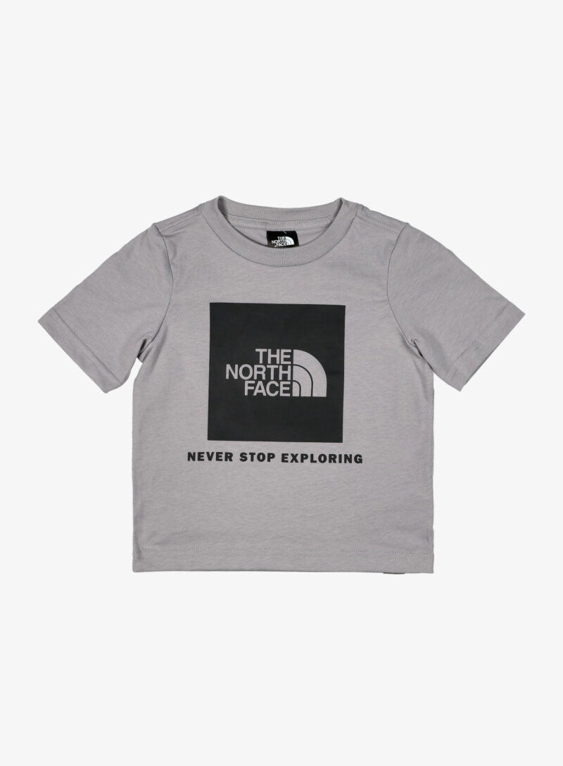 Tricou pentru copii The North Face Kid S/S Graphic Tee - meld grey