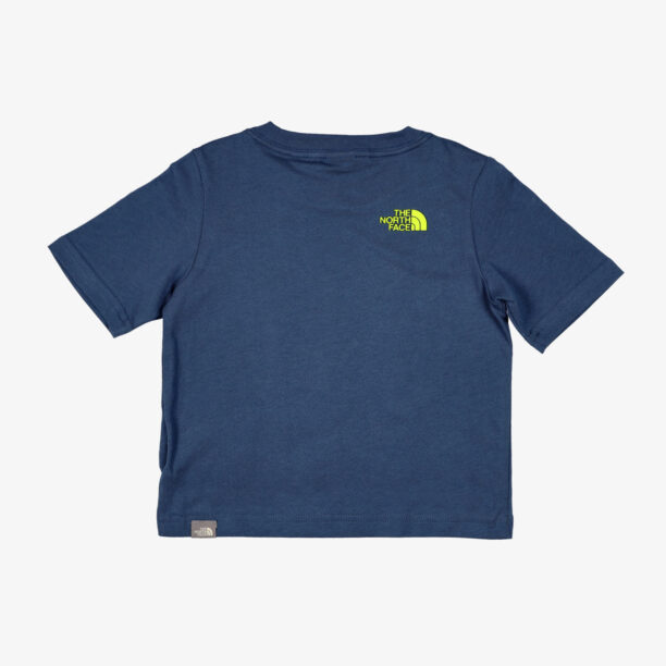 Tricou pentru copii The North Face Kid S/S Graphic Tee - shady blue preţ