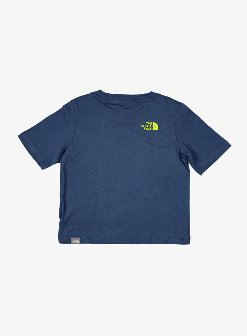 Tricou pentru copii The North Face Kid S/S Graphic Tee - shady blue preţ