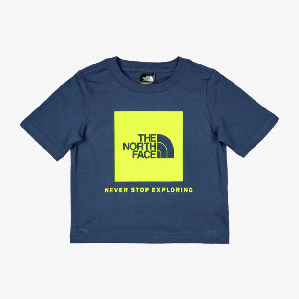 Tricou pentru copii The North Face Kid S/S Graphic Tee - shady blue